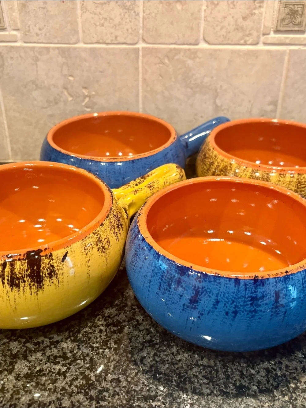 Italian Handmade Terracotta Ceramic Soup/Casserole